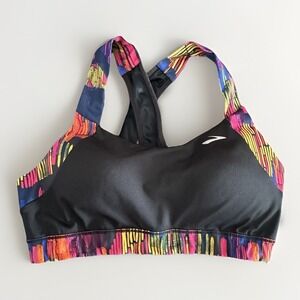 Brooks Sports Bra Womens Large 36CD 38C High Support‎ Running Training